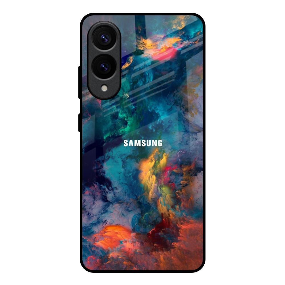 Colored Storm Samsung Galaxy S25 Edge 5G Glass Back Cover Online