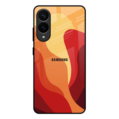 Magma Color Pattern Samsung Galaxy S25 Edge 5G Glass Back Cover Online