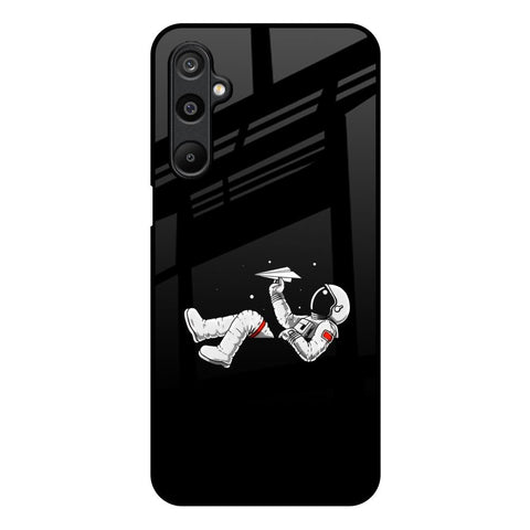 Space Traveller Samsung Galaxy M16 5G Glass Back Cover Online
