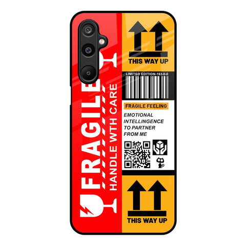 Handle With Care Samsung Galaxy M16 5G Glass Back Cover Online