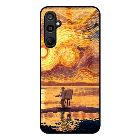 Sunset Vincent Samsung Galaxy M16 5G Glass Back Cover Online