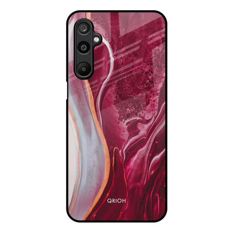 Crimson Ruby Samsung Galaxy M16 5G Glass Back Cover Online