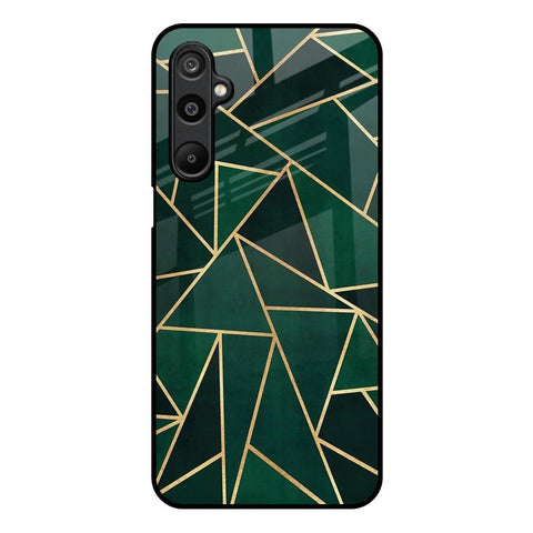 Abstract Green Samsung Galaxy M16 5G Glass Back Cover Online