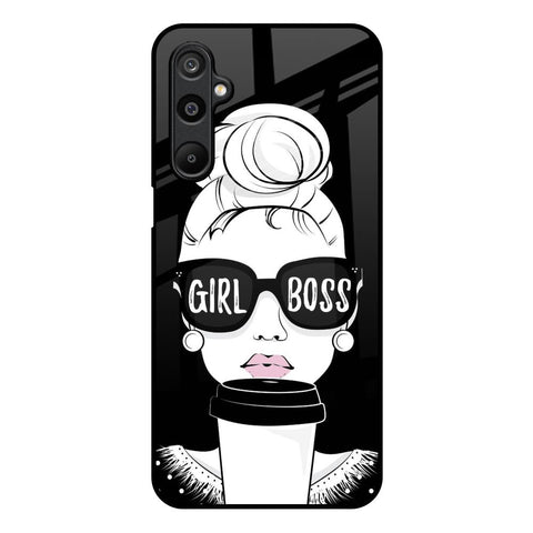 Girl Boss Samsung Galaxy M16 5G Glass Back Cover Online