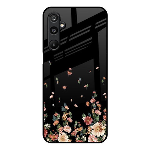 Floating Floral Print Samsung Galaxy M16 5G Glass Back Cover Online