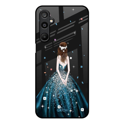 Queen Of Fashion Samsung Galaxy M16 5G Glass Back Cover Online