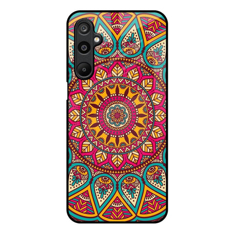Elegant Mandala Samsung Galaxy M16 5G Glass Back Cover Online