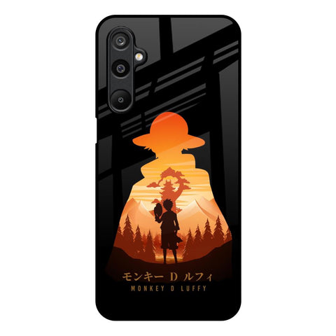 Luffy One Piece Samsung Galaxy M16 5G Glass Back Cover Online