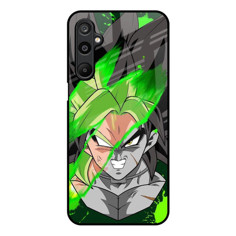 Anime Green Splash Samsung Galaxy M16 5G Glass Back Cover Online