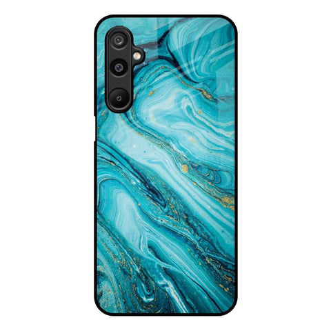 Ocean Marble Samsung Galaxy M16 5G Glass Back Cover Online
