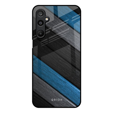 Multicolor Wooden Effect Samsung Galaxy M16 5G Glass Back Cover Online