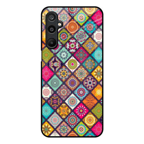 Multicolor Mandala Samsung Galaxy M16 5G Glass Back Cover Online