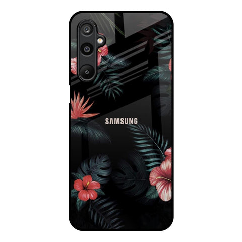 Tropical Art Flower Samsung Galaxy M16 5G Glass Back Cover Online