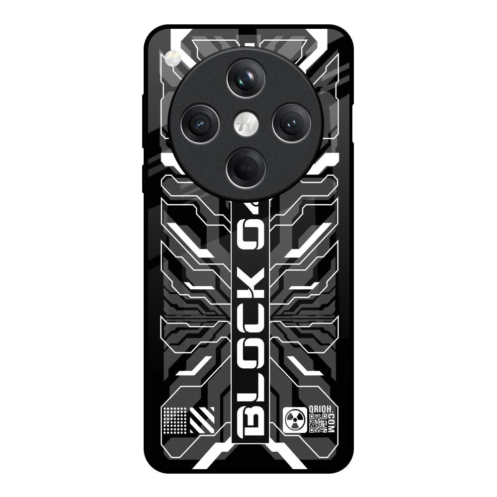 Monochrome Magic Oppo Find X8 5G Glass Back Cover Online