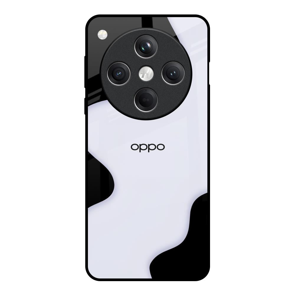 Wheat Cream Wavy Oppo Find X8 5G Glass Back Cover Online