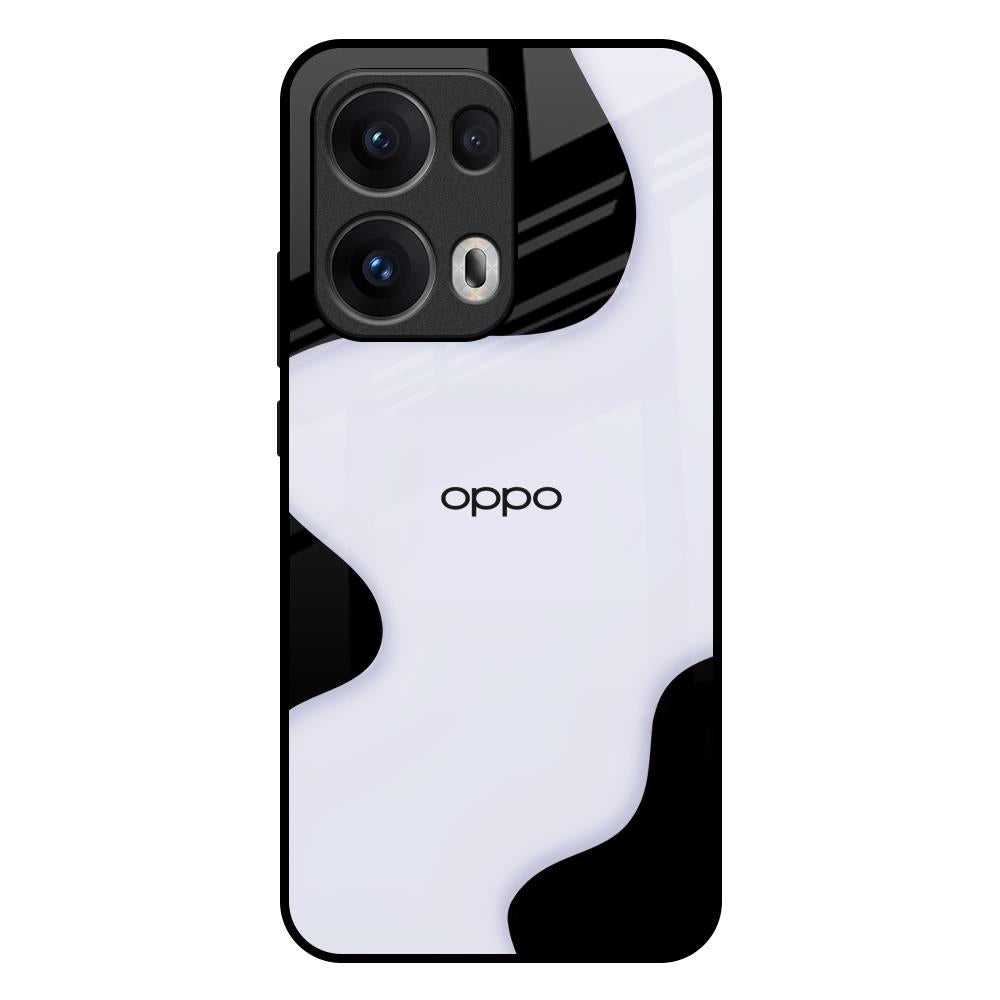 Wheat Cream Wavy Oppo Reno13 Pro 5G Glass Back Cover Online