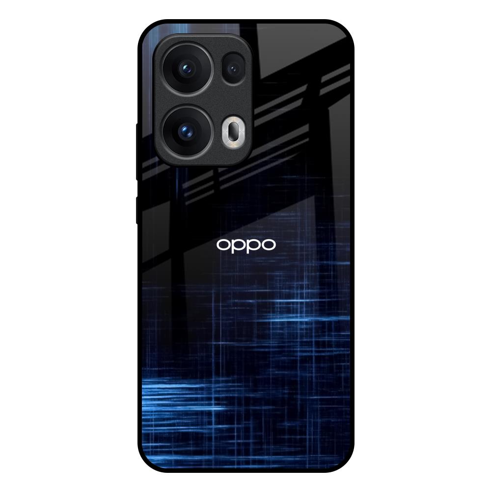 Blue Scratch Oppo Reno13 Pro 5G Glass Back Cover Online