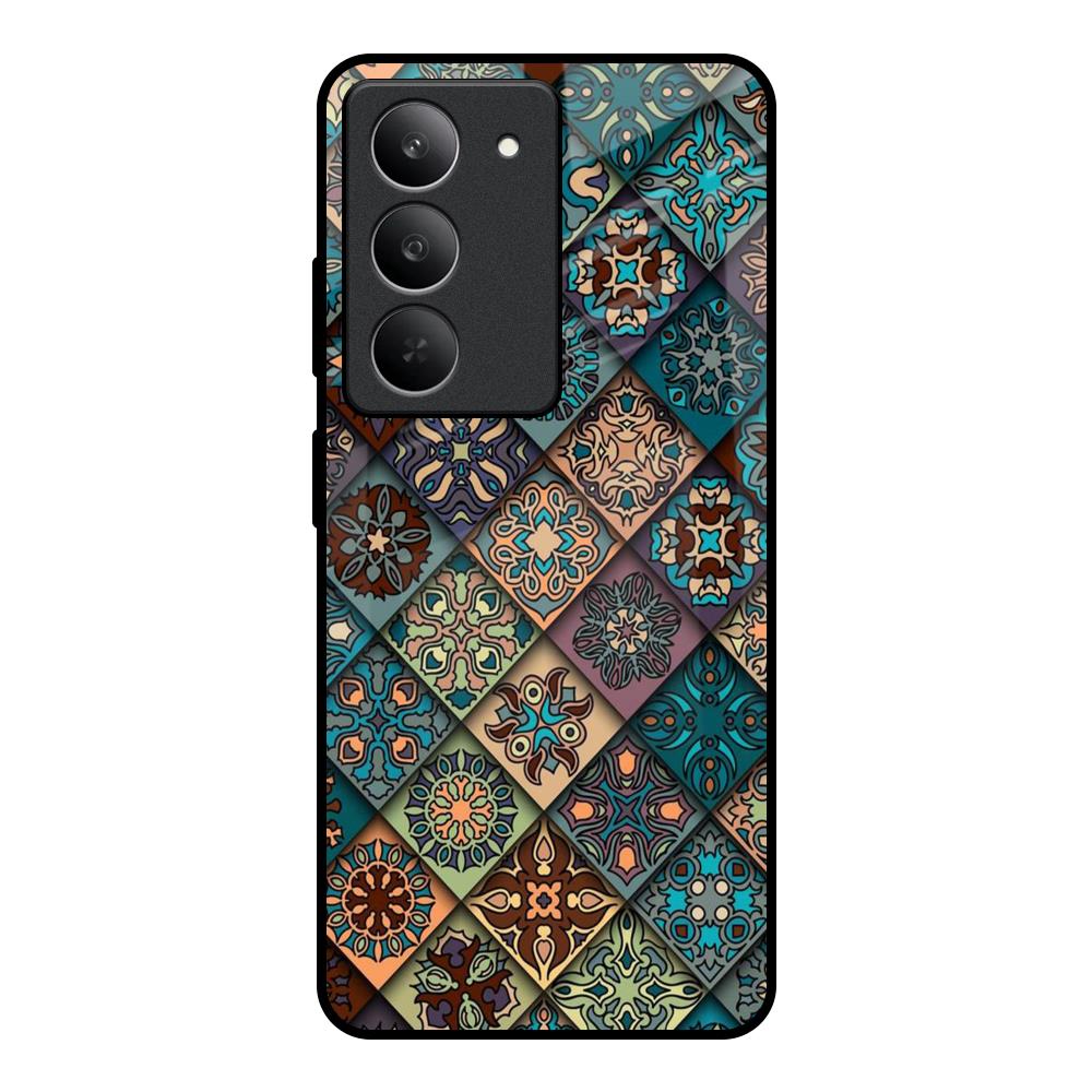Retro Art Realme 14x 5G Glass Back Cover Online