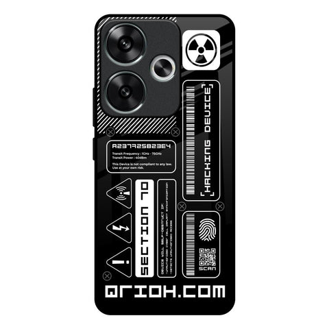 Futuristic Art Poco F6 5G Glass Back Cover Online