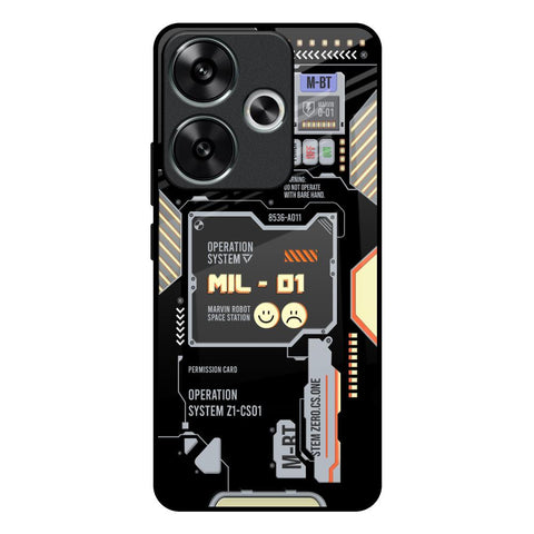 Exposed Parts Poco F6 5G Glass Back Cover Online