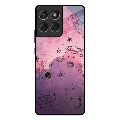 Space Doodles Motorola Edge 60 Fusion 5G Glass Back Cover Online