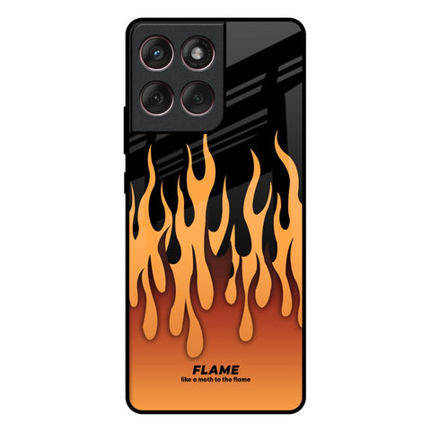 Fire Flame Motorola Edge 60 Fusion 5G Glass Back Cover Online