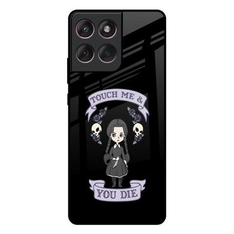 Touch Me & You Die Motorola Edge 60 Fusion 5G Glass Back Cover Online