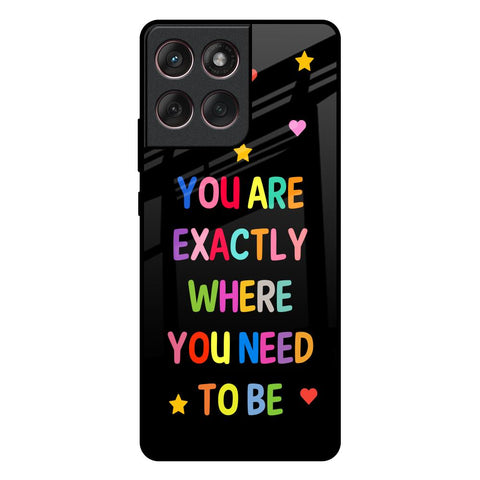 Magical Words Motorola Edge 60 Fusion 5G Glass Back Cover Online