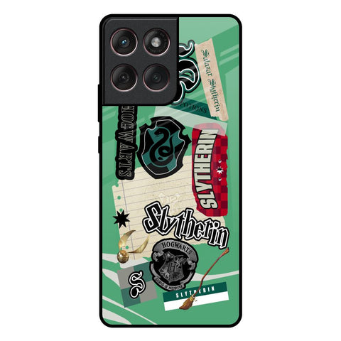 Slytherin Motorola Edge 60 Fusion 5G Glass Back Cover Online