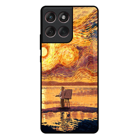 Sunset Vincent Motorola Edge 60 Fusion 5G Glass Back Cover Online
