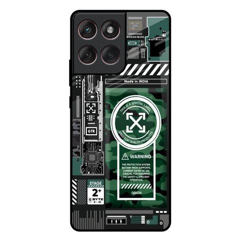 Green Camo Circuit Motorola Edge 60 Fusion 5G Glass Back Cover Online