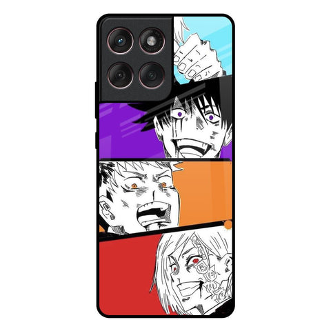 Anime Sketch Motorola Edge 60 Fusion 5G Glass Back Cover Online