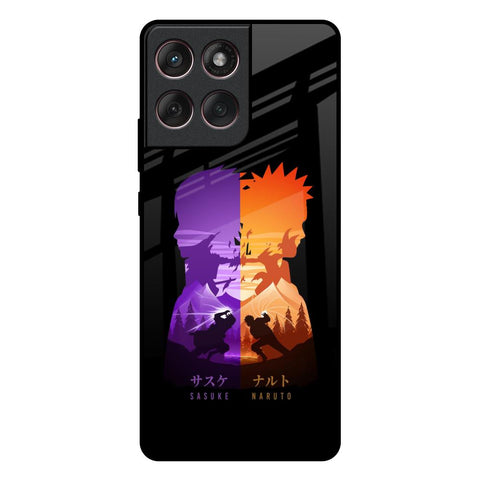 Minimalist Anime Motorola Edge 60 Fusion 5G Glass Back Cover Online