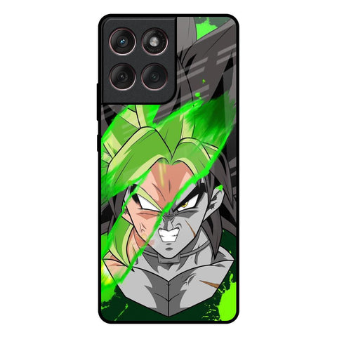 Anime Green Splash Motorola Edge 60 Fusion 5G Glass Back Cover Online