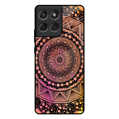 Floral Mandala Motorola Edge 60 Fusion 5G Glass Back Cover Online