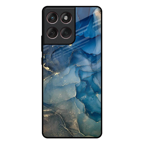 Blue Cool Marble Motorola Edge 60 Fusion 5G Glass Back Cover Online