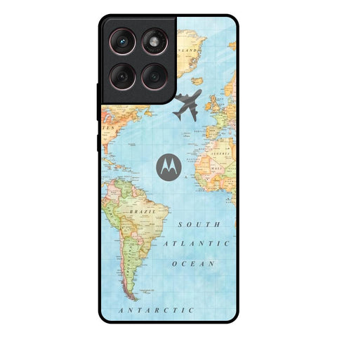 Fly Around The World Motorola Edge 60 Fusion 5G Glass Back Cover Online