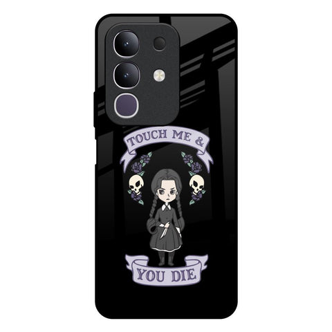 Touch Me & You Die Vivo T4x 5G Glass Back Cover Online