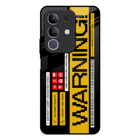 Aircraft Warning Vivo T4x 5G Glass Back Cover Online