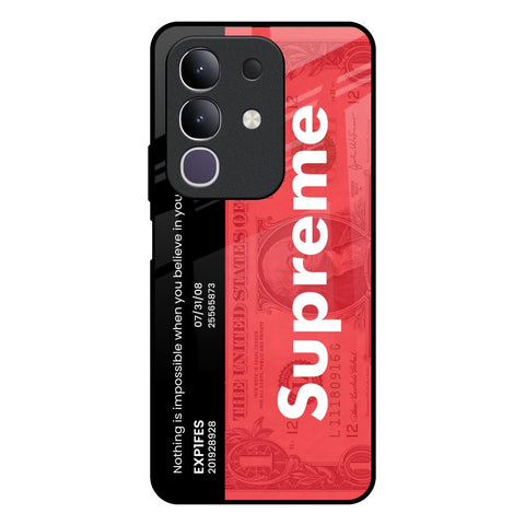 Supreme Ticket Vivo T4x 5G Glass Back Cover Online