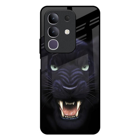 Angry Black Tiger Vivo T4x 5G Glass Back Cover Online
