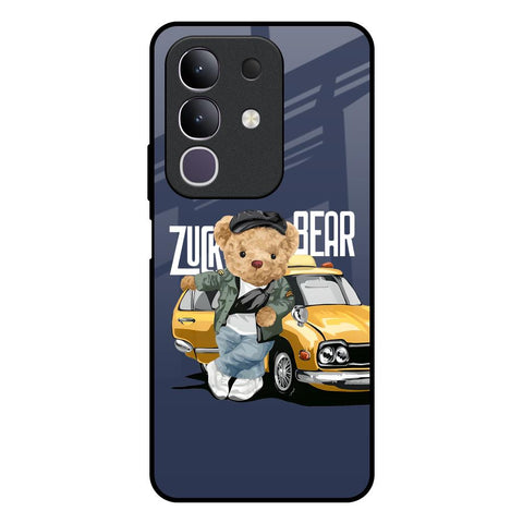 Adventurous Bear Vivo T4x 5G Glass Back Cover Online