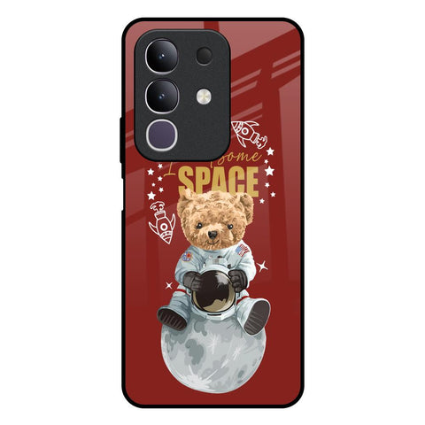 Astronaut Bear Vivo T4x 5G Glass Back Cover Online