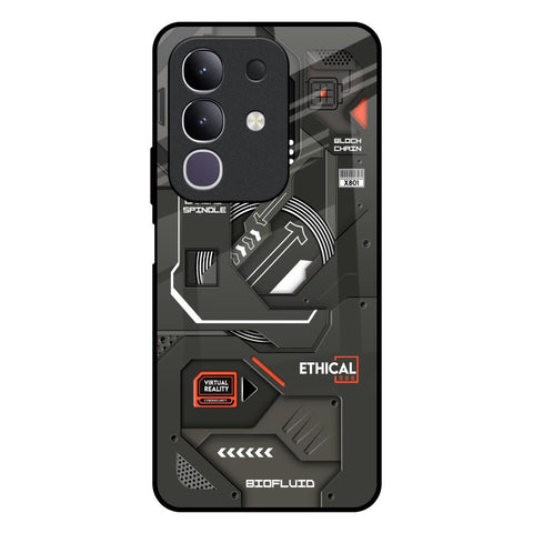 Tech Aesthetics Vivo T4x 5G Glass Back Cover Online