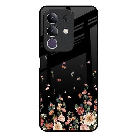 Floating Floral Print Vivo T4x 5G Glass Back Cover Online