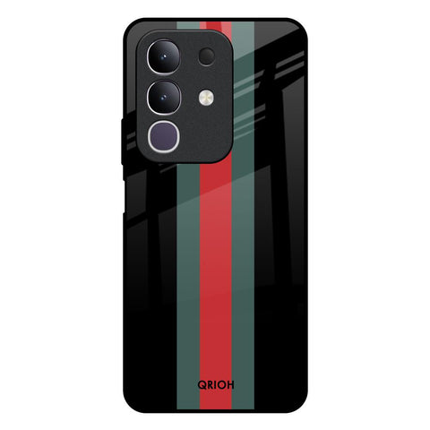 Vertical Stripes Vivo T4x 5G Glass Back Cover Online