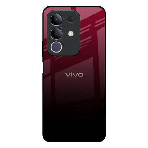 Wine Red Vivo T4x 5G Glass Back Cover Online