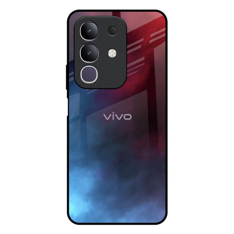 Smokey Watercolor Vivo T4x 5G Glass Back Cover Online