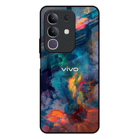 Colored Storm Vivo T4x 5G Glass Back Cover Online