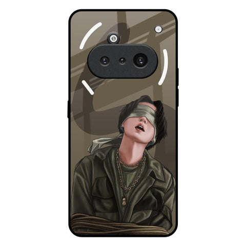 Blind Fold Nothing Phone 3a Glass Back Cover Online